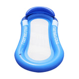 Maxbell 2pcs Pool Float Bed Swimming Mesh Floating Chair Sofa Lounger Water Sofa