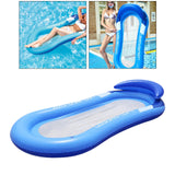 Maxbell 2pcs Pool Float Bed Swimming Mesh Floating Chair Sofa Lounger Water Sofa