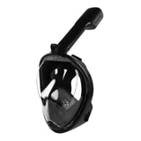 Maxbell Snorkel Mask Full Face Snorkeling Diving Mask Goggles Black S M - Aladdin Shoppers