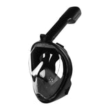 Maxbell Snorkel Mask Full Face Snorkeling Diving Mask Goggles Black S M - Aladdin Shoppers