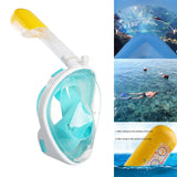 Maxbell Snorkel Mask Full Face Snorkeling Diving Mask Goggles Green X XL - Aladdin Shoppers