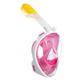 Maxbell Snorkel Mask Full Face Snorkeling Diving Mask Goggles Pink S M - Aladdin Shoppers