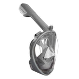 Maxbell Snorkel Mask Full Face Snorkeling Diving Mask Goggles Grey X XL - Aladdin Shoppers