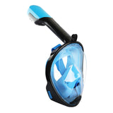 Maxbell Snorkel Mask Full Face Snorkeling Diving Mask Goggles Light Blue S M - Aladdin Shoppers