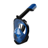 Maxbell Snorkel Mask Full Face Snorkeling Diving Mask Goggles Dark Blue X XL - Aladdin Shoppers