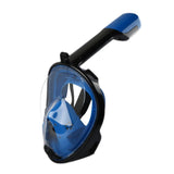 Maxbell Snorkel Mask Full Face Snorkeling Diving Mask Goggles Dark Blue X XL - Aladdin Shoppers