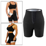 Maxbell 4xWomen's Sweat Sauna Body Shaper Pants Gym Shorts