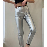 Maxbell 3xWomen Thermo Neoprene Sweat Sauna Shaper Pants Weight Loss Shorts Ankle Pant L