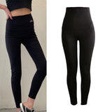 Maxbell 3xWomen Thermo Neoprene Sweat Sauna Shaper Pants Weight Loss Shorts Ankle Pant L