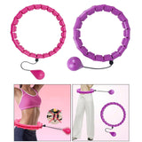 Maxbell 360 Degree Sports Adjustable 24 Detachable Knots Massage Yoga Fitness Pink - Aladdin Shoppers
