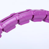 Maxbell 360 Degree Sports Adjustable 24 Detachable Knots Massage Yoga Fitness Purple - Aladdin Shoppers