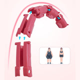 Maxbell 360 Degree Sports Adjustable 24 Detachable Knots Massage Yoga Fitness Purple - Aladdin Shoppers