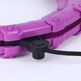 Maxbell 360 Degree Sports Adjustable 24 Detachable Knots Massage Yoga Fitness Purple - Aladdin Shoppers