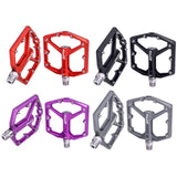 3 Pcs MTB Bicycle Pedals 9/16 Lightweight Sealed Bearing Flat Pedal
