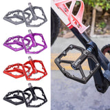 3 Pcs MTB Bicycle Pedals 9/16 Lightweight Sealed Bearing Flat Pedal
