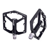 3 Pcs MTB Bicycle Pedals 9/16 Lightweight Sealed Bearing Flat Pedal