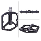 3 Pcs MTB Bicycle Pedals 9/16 Lightweight Sealed Bearing Flat Pedal