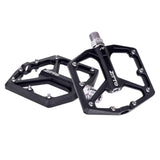 3 Pcs MTB Bicycle Pedals 9/16 Lightweight Sealed Bearing Flat Pedal