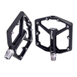 3 Pcs MTB Bicycle Pedals 9/16 Lightweight Sealed Bearing Flat Pedal