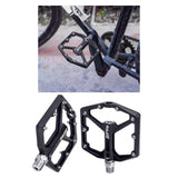 3 Pcs MTB Bicycle Pedals 9/16 Lightweight Sealed Bearing Flat Pedal