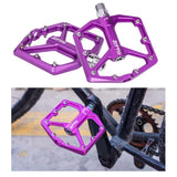 3 Pcs MTB Bicycle Pedals 9/16 Lightweight Sealed Bearing Flat Pedal