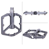 3 Pcs MTB Bicycle Pedals 9/16 Lightweight Sealed Bearing Flat Pedal