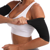 Arms Slimming Shaper Compression Sleeves Slimming Upper Arm Belt Weight Loss Silver 4XL 5XL