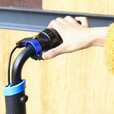 Maxbell 90db Bicycle Rings Bell Horn Bike Handlebar Invisible Q Shape Hooter Blue - Aladdin Shoppers