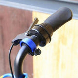 Maxbell 90db Bicycle Rings Bell Horn Bike Handlebar Invisible Q Shape Hooter Blue - Aladdin Shoppers