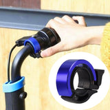 Maxbell 90db Bicycle Rings Bell Horn Bike Handlebar Invisible Q Shape Hooter Blue - Aladdin Shoppers