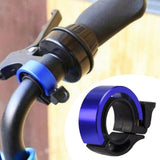 Maxbell 90db Bicycle Rings Bell Horn Bike Handlebar Invisible Q Shape Hooter Blue - Aladdin Shoppers