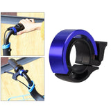Maxbell 90db Bicycle Rings Bell Horn Bike Handlebar Invisible Q Shape Hooter Blue - Aladdin Shoppers