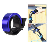 Maxbell 90db Bicycle Rings Bell Horn Bike Handlebar Invisible Q Shape Hooter Blue - Aladdin Shoppers