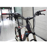 Maxbell 2Pieces Mountain Bike Handlebar 31.8mm Extra Long Riser Bar 780mm