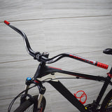 Maxbell 2Pieces Mountain Bike Handlebar 31.8mm Extra Long Riser Bar 780mm