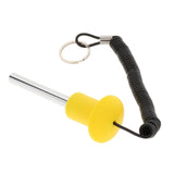 Maxbell 2xMagnetic Weight Stack Pin Selector Key Exercise Parts Accessories 10x80mm