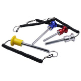 Maxbell 2xMagnetic Weight Stack Pin Selector Key Exercise Parts Accessories 10x80mm