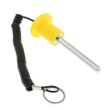 Maxbell 2xMagnetic Weight Stack Pin Selector Key Exercise Parts Accessories 10x80mm