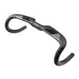 Maxbell Bent Bar Stem Handlebars Bike Drop Bar Road Bike Riser Bar Racing 420mm - Aladdin Shoppers