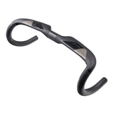 Maxbell Bent Bar Stem Handlebars Bike Drop Bar Road Bike Riser Bar Racing 420mm - Aladdin Shoppers