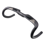 Maxbell Bent Bar Stem Handlebars Bike Drop Bar Road Bike Riser Bar Racing 440mm - Aladdin Shoppers