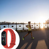 Maxbell Smart Watch Heart Rate Tracker Pressure Monitor Counter Smartwatch Red - Aladdin Shoppers
