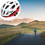 Maxbell Cycling Bicycle Adult Bike Helmet Mountain Bike Shockproof White Red - Aladdin Shoppers