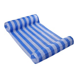 Maxbell Maxbell Water Hammock Floating Pool Loungers for Swimming Pool Dark Blue white