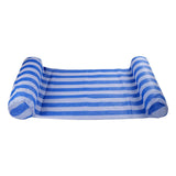 Maxbell Maxbell Water Hammock Floating Pool Loungers for Swimming Pool Dark Blue white