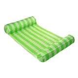 Maxbell Maxbell Water Hammock Floating Pool Loungers for Swimming Pool Green white