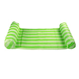 Maxbell Maxbell Water Hammock Floating Pool Loungers for Swimming Pool Green white