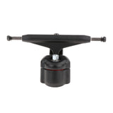 Maxbell Maxbell 1 Set Skateboard Trucks 6.25inch Riser Pads Bracket Mounting Longboard Decks Black