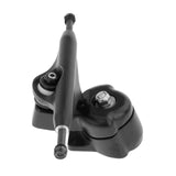 Maxbell Maxbell 1 Set Skateboard Trucks 6.25inch Riser Pads Bracket Mounting Longboard Decks Black