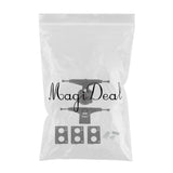 Maxbell Maxbell 1 Set Skateboard Trucks 6.25inch Riser Pads Bracket Mounting Longboard Decks Black